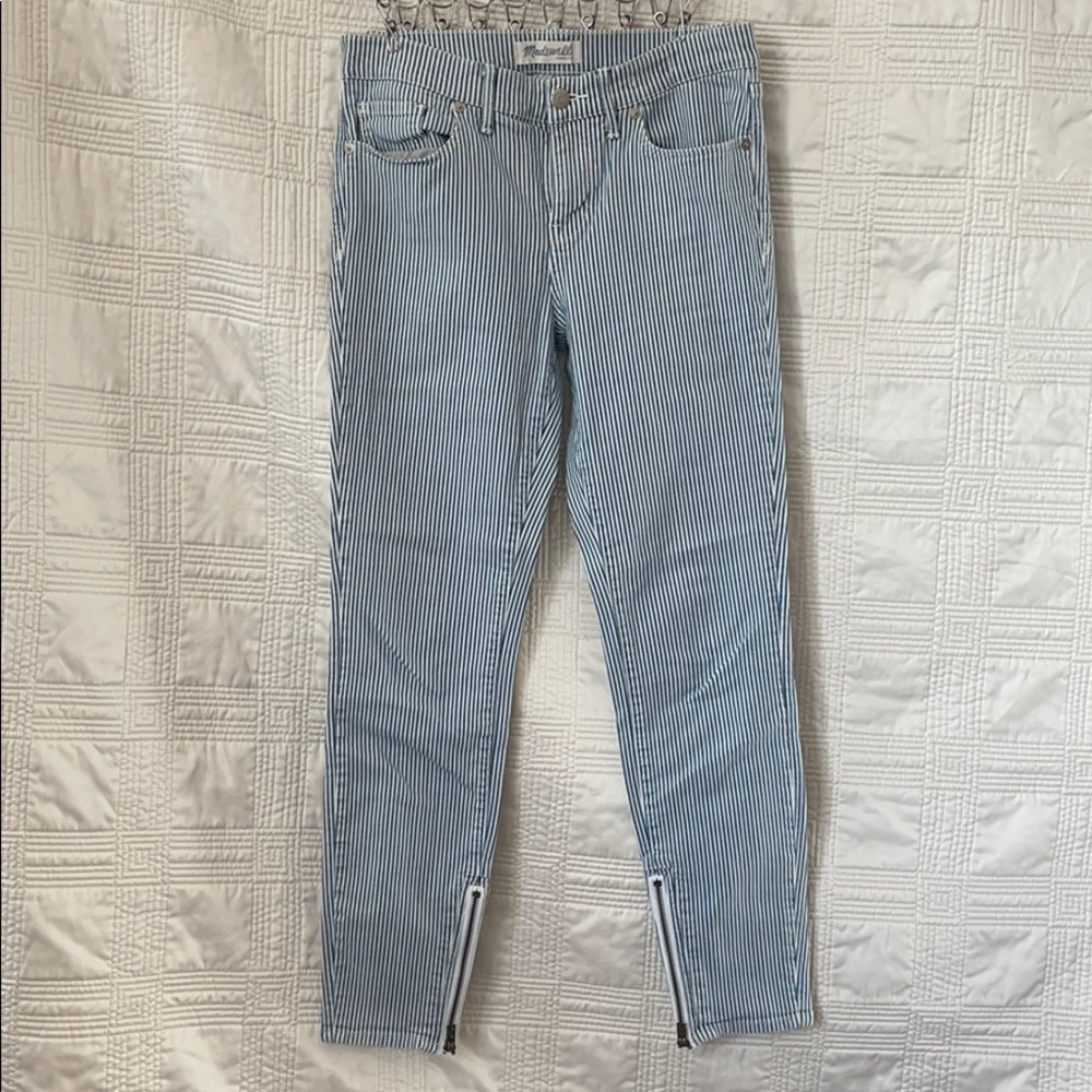 Madewell Stripped Denim